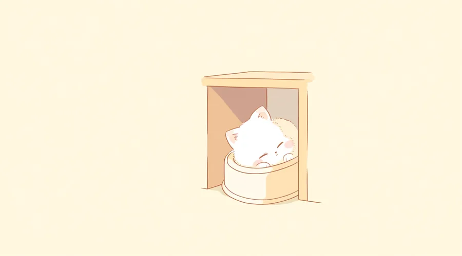 猫の自動トイレ事故は起きる?|挟まれ・閉じ込めを防ぐ安全機能と使い方のイメージイラスト