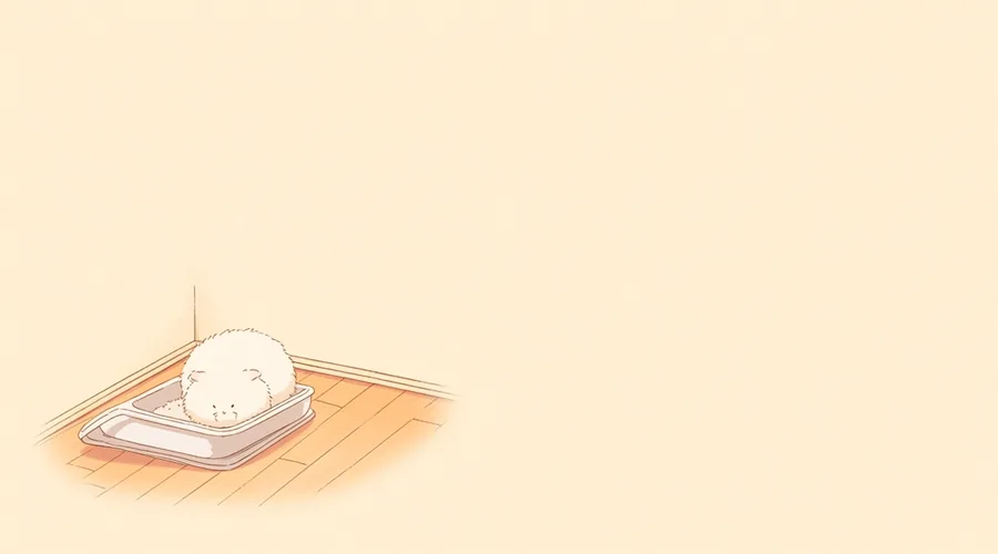 猫が自動トイレを使ってくれない?切り替え方法と慣らし方のコツのイメージイラスト