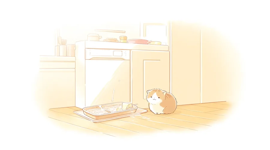 猫の自動給餌器はウェットフードに対応?選び方と注意点のイメージイラスト