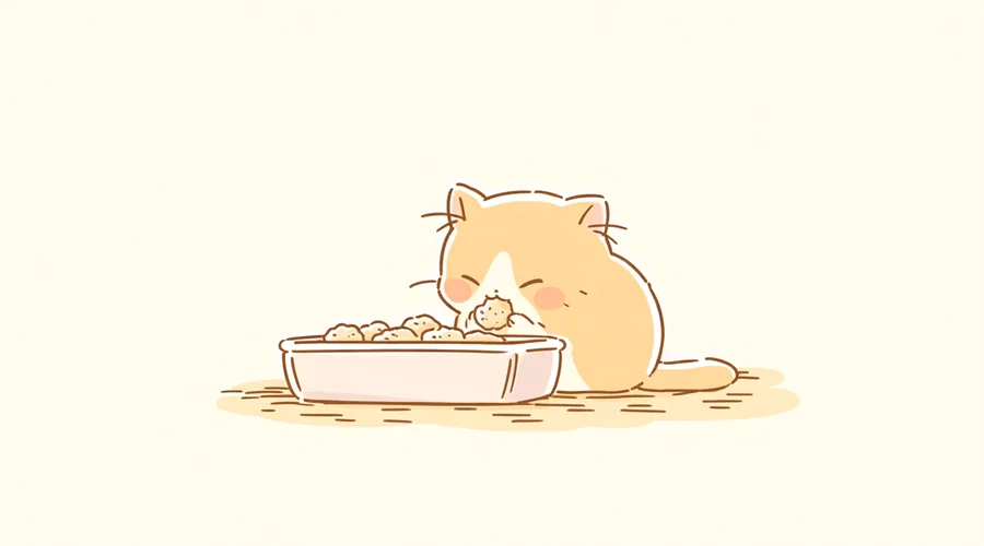 猫の自動給餌器で早食い・食べすぎ防止|機能の選び方と注意点のイメージイラスト