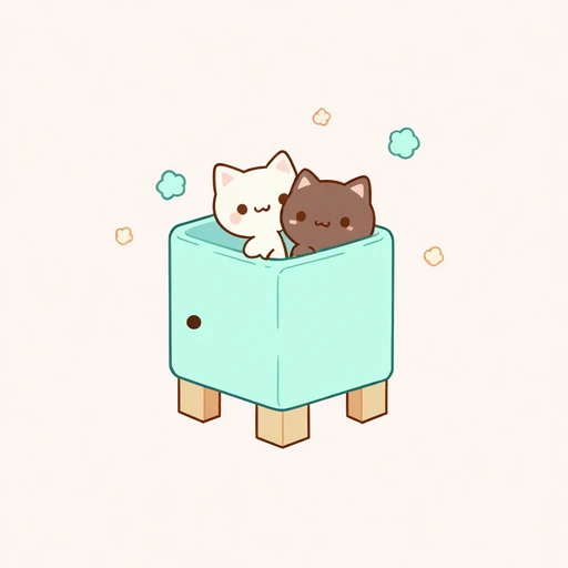 猫が遊び足りない?運動不足のサインとおもちゃ選びのイメージイラスト